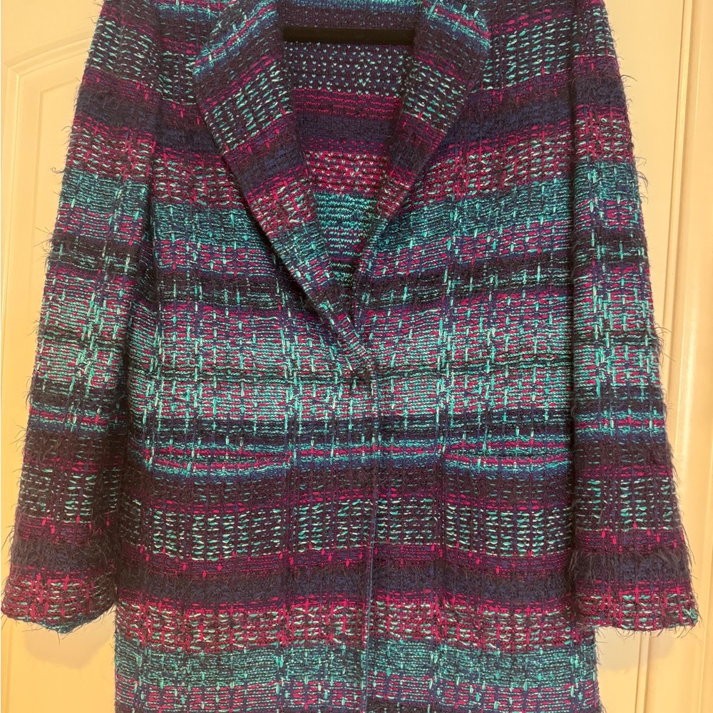 St John Knits Tweed Women's Coat